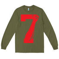 Army Green colin kaepernick number 7 t shirt Long Sleeve Tee - artisFamous