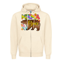 Sandshell mama bear summer Zipper Hoodie - RanaPortraitStore