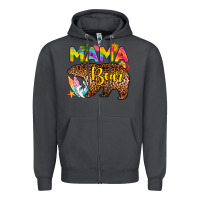 Smoke mama bear summer Zipper Hoodie - RanaPortraitStore