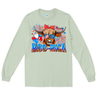 Matcha moo rica Long Sleeve Tee - CowhideDigitalArt
