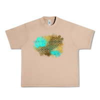 Burro turquoise leopard patch Urban Heavy Tee - Jasminsmagicworld