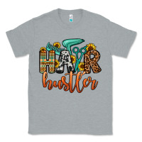 Heather Grey hair hustler Classic Tee - OliviaCreatesArt