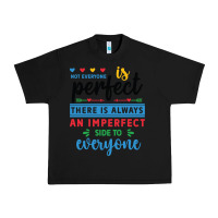 Black Not everyone is perfect. There is always an imperf Urban Heavy Tee - CowhideDigitalArt
