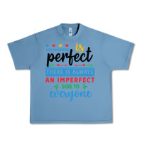 Pebble Blue Not everyone is perfect. There is always an imperf Urban Heavy Tee - CowhideDigitalArt