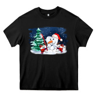 Black teeth snow party costom ado Heavy Core Tee - OliviaCreatesArt