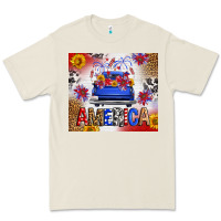 Bone Fourth Of July America Truck Premium Tee - FaDigitalArtStudio