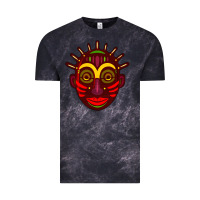 Cloud Black african masks 2 Vintage Tee - BundleAndBundleShop