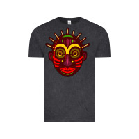 Vintage Black african masks 2 Vintage Tee - BundleAndBundleShop