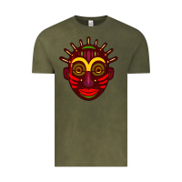 African Masks 2 Vintage Tee | Teevron