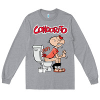 Heather Grey condorito Long Sleeve Tee - artisFamous