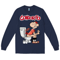 Navy condorito Long Sleeve Tee - artisFamous