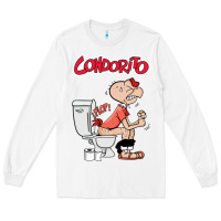 White condorito Long Sleeve Tee - artisFamous