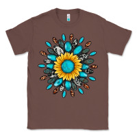 Chestnut gemstone sunflower Classic Tee - Artiststas