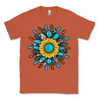 Copper gemstone sunflower Classic Tee - Artiststas