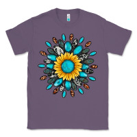 Lavender gemstone sunflower Classic Tee - Artiststas