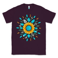Plum gemstone sunflower Classic Tee - Artiststas