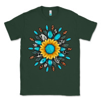 Sports Green gemstone sunflower Classic Tee - Artiststas