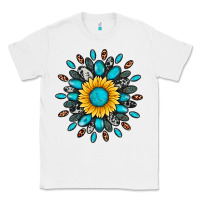 White gemstone sunflower Classic Tee - Artiststas