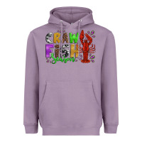 Lavender crawfish season mardi gras carnival Heavyweight Hoodie - Jasminsmagicworld