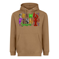 Toasted Coconut crawfish season mardi gras carnival Heavyweight Hoodie - Jasminsmagicworld