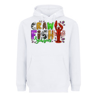 White crawfish season mardi gras carnival Heavyweight Hoodie - Jasminsmagicworld