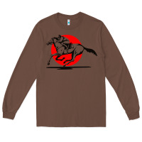 Chestnut horse racing Long Sleeve Tee - artisFamous