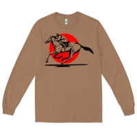 Toasted Coconut horse racing Long Sleeve Tee - artisFamous