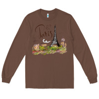 Chestnut paris Long Sleeve Tee - artisFamous