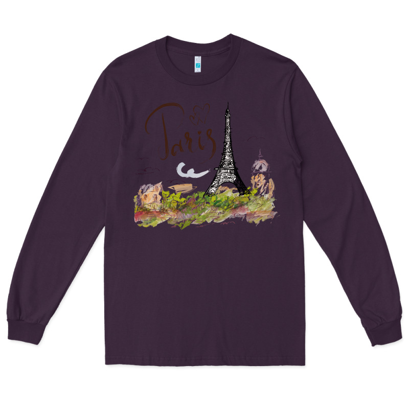 Paris Long Sleeve Tee by artisFamous | Teevron