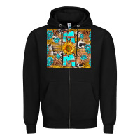 Black western mom Zipper Hoodie - RanaPortraitStore
