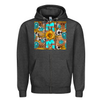 Charcoal Heather western mom Zipper Hoodie - RanaPortraitStore