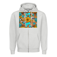 Dove Grey western mom Zipper Hoodie - RanaPortraitStore