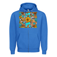 True Royal western mom Zipper Hoodie - RanaPortraitStore