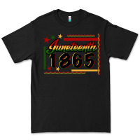 Black Juneteenth 1865 Premium Tee - FaDigitalArtStudio