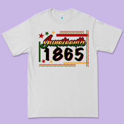 Juneteenth 1865 Premium Tee Designed By Fadigitalartstudio