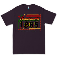 Plum Juneteenth 1865 Premium Tee - FaDigitalArtStudio