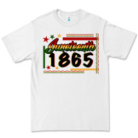 White Juneteenth 1865 Premium Tee - FaDigitalArtStudio