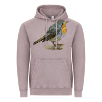 Vintage Zinc yellow breast Vintage Hoodie - LillyAllenDesigns