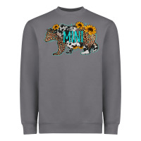 Storm baby bear mini sunflowers leopard cowhide mother's day Heavyweight Sweatshirt - Jasminsmagicworld