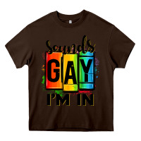 Chocolate Brown sounds gay i'm in Heavy Core Tee - OliviaCreatesArt