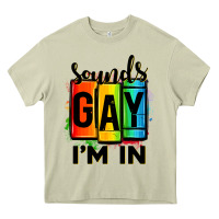 Sounds Gay I'm In Heavy Core Tee | Teevron