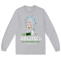 Moon Dust i am not arguing Long Sleeve Tee - artisFamous