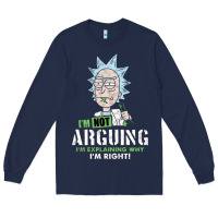 Navy i am not arguing Long Sleeve Tee - artisFamous