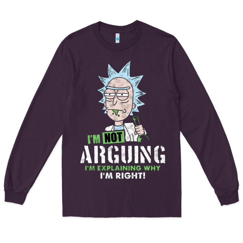 I Am Not Arguing Long Sleeve Tee by artisFamous | Teevron