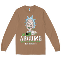 Toasted Coconut i am not arguing Long Sleeve Tee - artisFamous