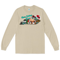 Mushroom merry christmas y'all kentucky Long Sleeve Tee - CowhideDigitalArt