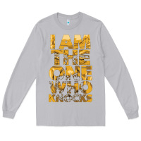 Moon Dust i am the one who knocks Long Sleeve Tee - artisFamous