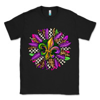 Black mardi gras sunflower Classic Tee - OliviaCreatesArt