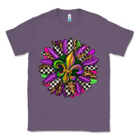 Lavender mardi gras sunflower Classic Tee - OliviaCreatesArt