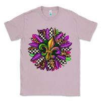 Lilac mardi gras sunflower Classic Tee - OliviaCreatesArt